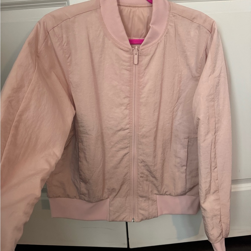 Lululemon Non-Stop Bomber Reversible
Jacket in Smoky Blush
